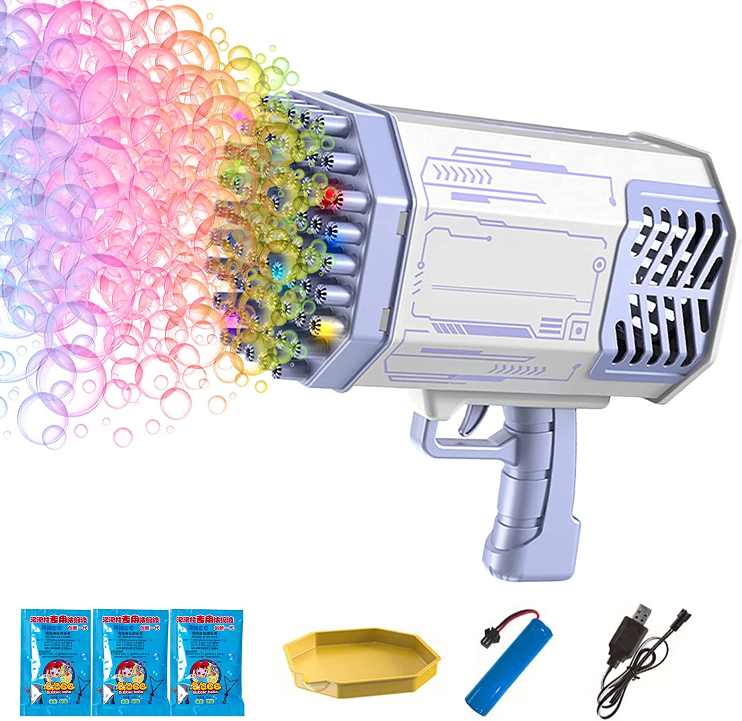 69-Hole Bubble Maker Guns