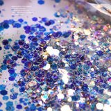 Mermaid Sequin Jewelry Nail Art