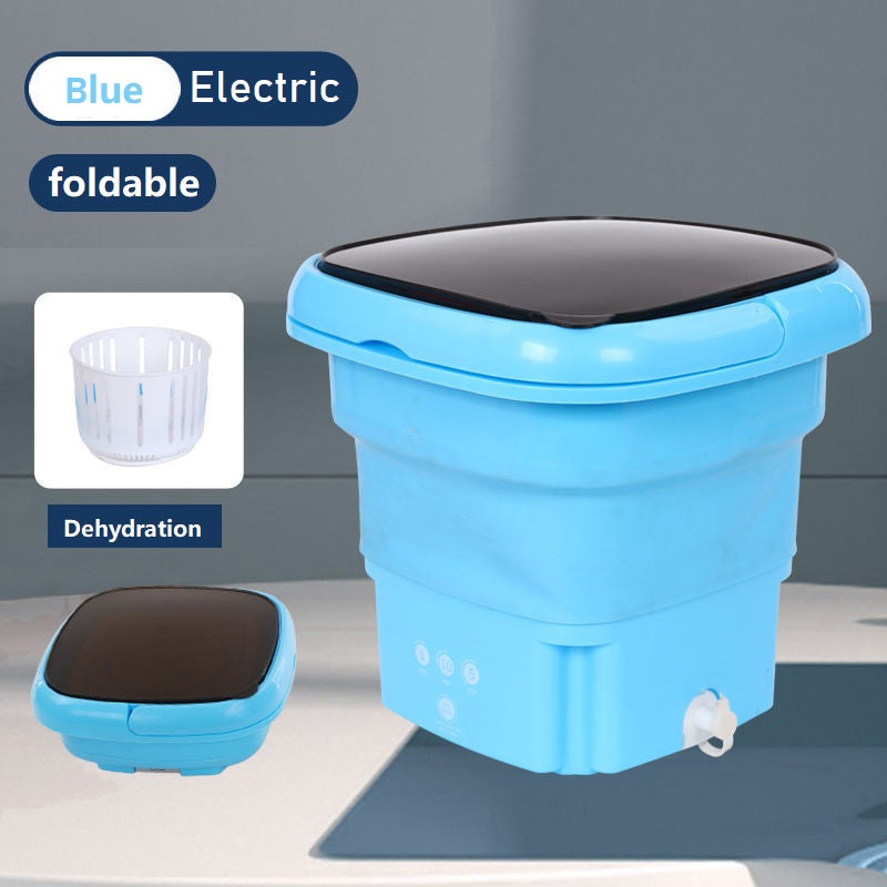 50% OFF Folding Tub with Electric Washing Machine