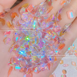 Manicure rhinestone with flat back DIY handmade nail