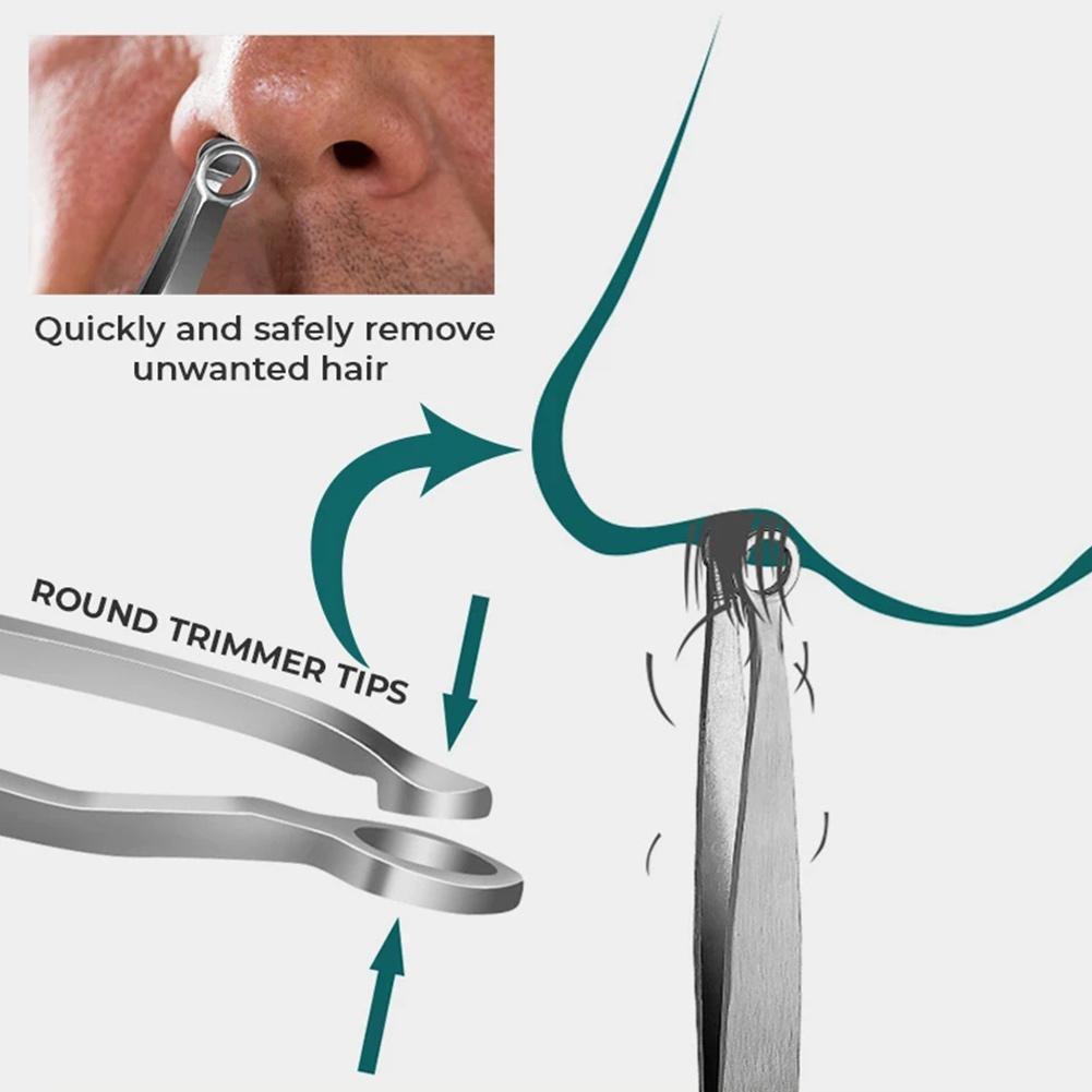 50% OFF Nose Hair Trimming Tweezers