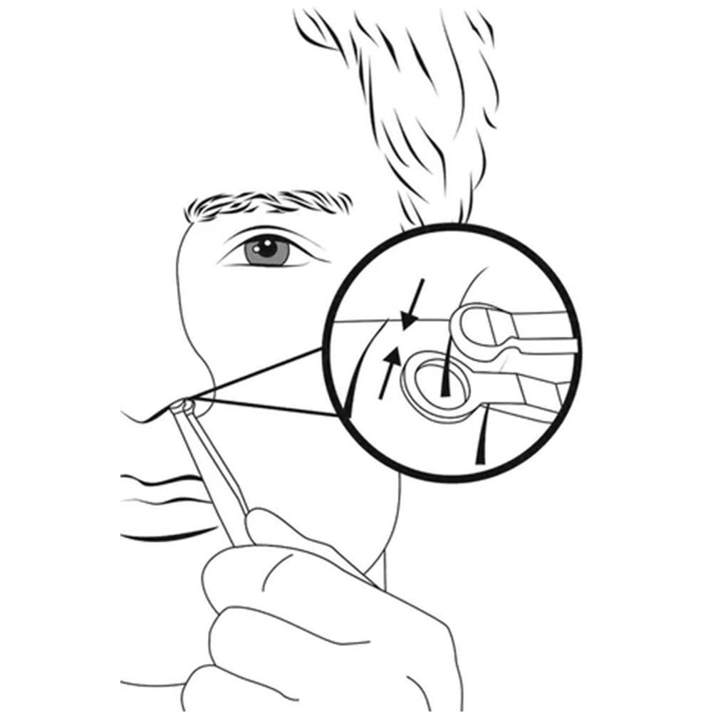 50% OFF Nose Hair Trimming Tweezers