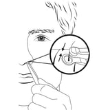 50% OFF Nose Hair Trimming Tweezers