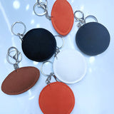 Sports-themed korean velvet hotfix rhinestone ball keychain - basketball, football, volleyball, baseball bag charm