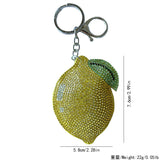 Cross-border hot-selling tassel diamond-encrusted puppy women's bag pendant fashion korean velvet hot diamond two-color diamond keychain