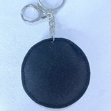 Cross-border in stock rose keychain korean velvet hot diamond bag hanger elegance romantic style key chain