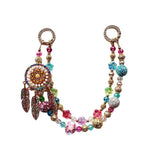 Cross-border hot-selling luxury heavy metal diamond-encrusted crystal double-layer mobile phone chain anti-lost mobile phone boutique bag hanging chain