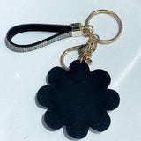 Sunflower bag hanging cross-border hot selling korean velvet diamond-encrusted luggage accessories keychain mobile phone case stylish accessories