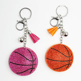 New hotfix basketball keychain fashion tassel charm car bag accessory - cross-border hot seller