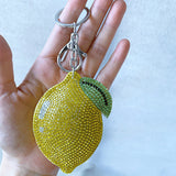 Cross-border hot-selling tassel diamond-encrusted puppy women's bag pendant fashion korean velvet hot diamond two-color diamond keychain
