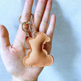 Korean velvet diamond-encrusted santa claus bag accessories hot diamond lift-up key chain women's bag hanging holiday gifts wholesale