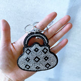 Tk live: reliable supply of korean velvet rhinestone perfume bottles, bags, keychains, and bag charms - wholesale