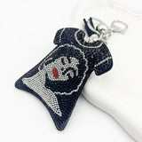 Cross-border stylish hot diamond keychain fashion full diamond key pendant bag pendant tk hot-selling decorative pendant dropshipping