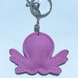 Octopus keychain, korean velvet multi-claw pants chain pendant, smart ocean style luggage accessories