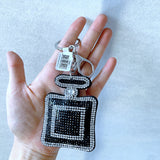 Tk live: reliable supply of korean velvet rhinestone perfume bottles, bags, keychains, and bag charms - wholesale