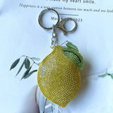 Cross-border hot-selling tassel diamond-encrusted puppy women's bag pendant fashion korean velvet hot diamond two-color diamond keychain