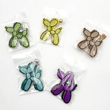 New diamond-studded balloon dog keychain - cartoon bag charm, creative accessory, cross-border hot seller